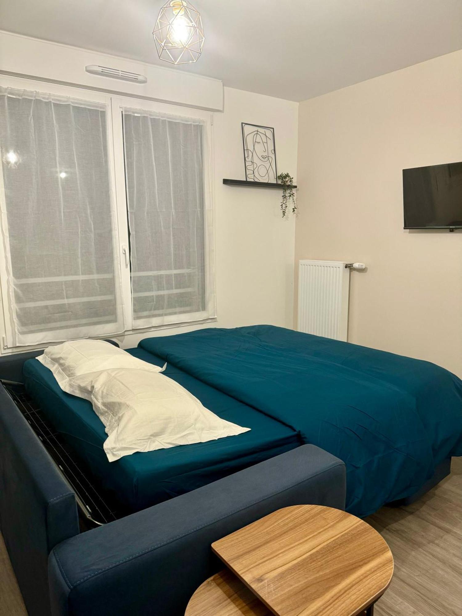 Studio Moderne Et Tout Equipe, Proche Du Rer, Paris & Aeroport D'Orly En 20 Min, Lit Bebe Sur Demande Vitry-sur-Seine Exterior foto